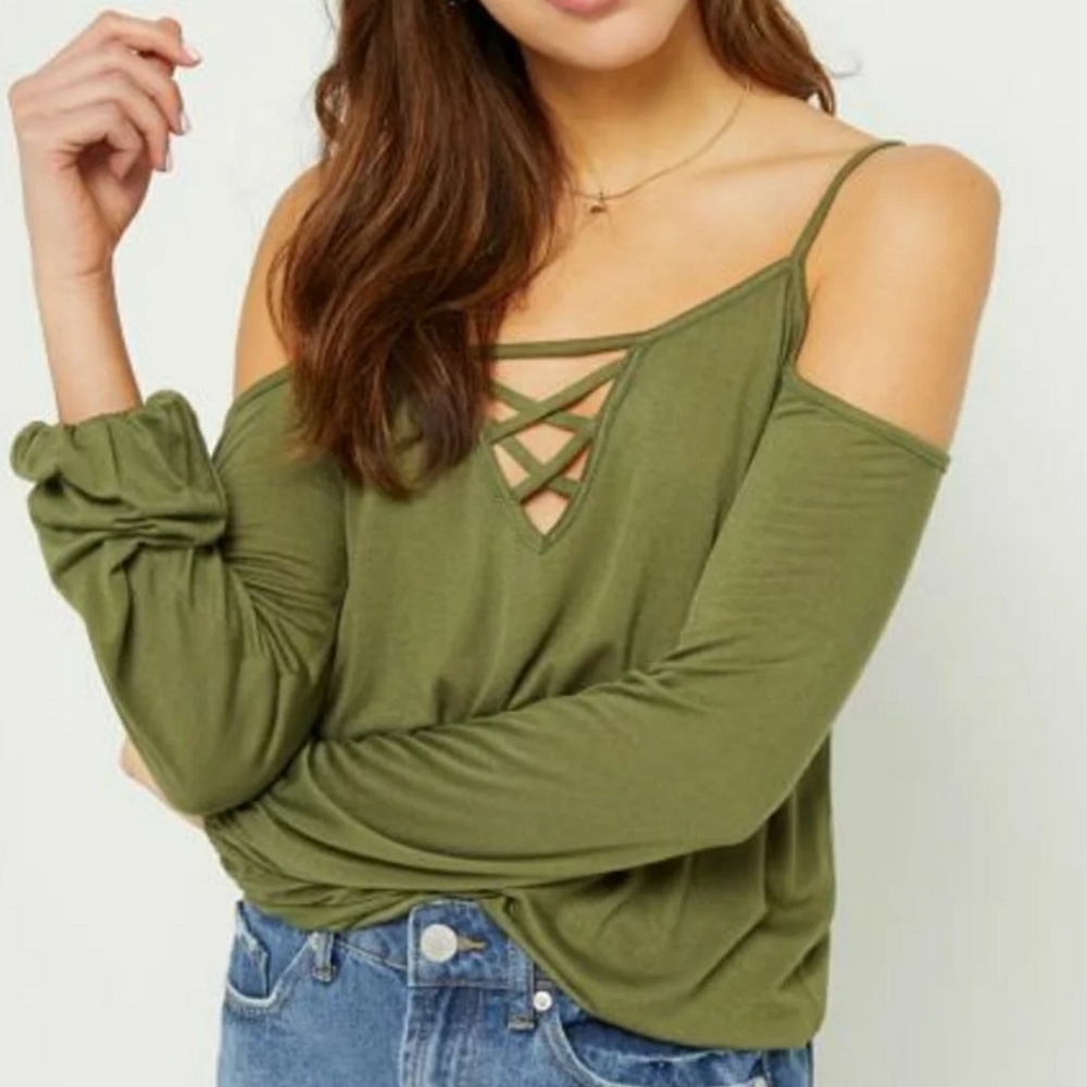 Cold Shoulder Top